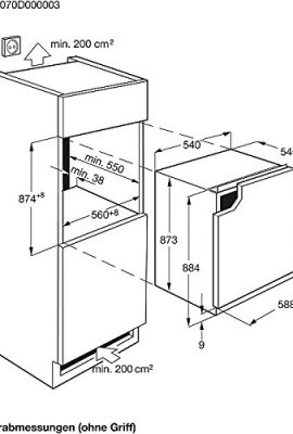 AEG-Electrolux-SANTO-SKS68800E1-Mini-Khlschrank-A-873-cm-Hhe-96-kWhJahr-Hohe-Leistung-bei-niedrigem-Energieverbrauch-wei-0-0