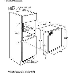 AEG-Electrolux-SANTO-SKS68800E1-Mini-Khlschrank-A-873-cm-Hhe-96-kWhJahr-Hohe-Leistung-bei-niedrigem-Energieverbrauch-wei-0-0