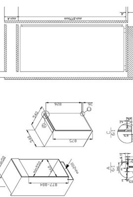 Amica-EVKS-16172-Khlschrank-A-875-cm-Hhe-95-kWhJahr-142-L-Khlteil-Antibakterielle-Beschichtung-3-Glasablagen-Sicherheitsglas-wei-0-1