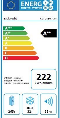 Bauknecht-18M-Khlschrank-integrierbar-KVI-2850-A-297-Liter-0-0