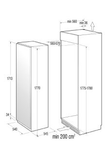 Gorenje-RI-4182-BW-Khlschrank-A-1775-cm-Hhe-115-kWhJahr-325-Liter-Khlteil-Umluft-Khlsystem-mit-Quick-Cooling-Funktion-wei-0-0