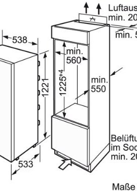 Siemens-KI26FA50-Einbau-Khlschrank-VitaFresh-Festtrtechnik-123cm-Nische-0-0