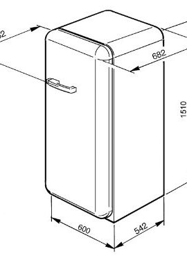 Smeg-FAB28RAZ1-Standkhlschrank-A-248-L-Blau-mit-integriertem-Gefrierteil-Rechtsanschlag-0-0